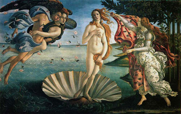 Nascita di Venere - Botticelli