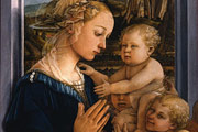 Madonna with Child and two Angels by Filippo Lippi