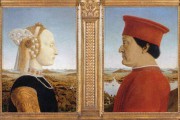 Portraits of the Duke & Duchess of Urbino by Piero della Francesca