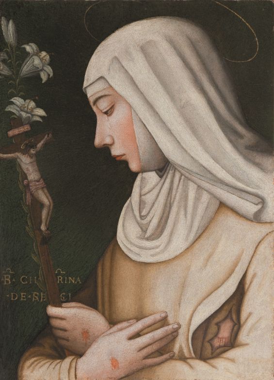 St Catherine of Siena, attributed to Plautilla Nelli and workshop.